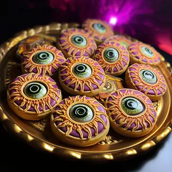 Receta de Galletas Escalofriantes - Feliz Halloween